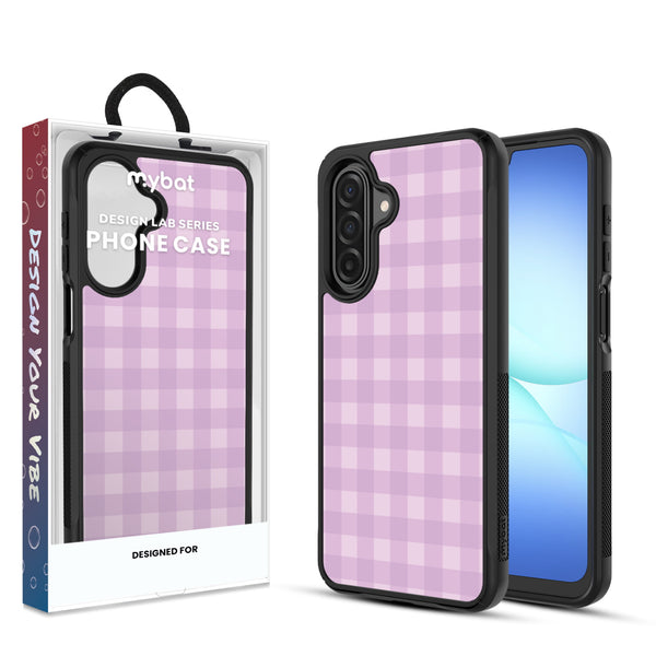 MyBat Design Lab Series Case for Samsung Galaxy A17 5G / A16 5G - Purple Plaid - MSA175GCSLESMP483-1.jpg