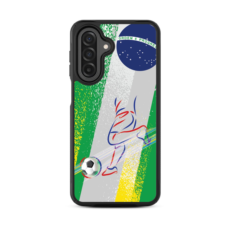 MyBat Design Lab Series Case for Samsung Galaxy A17 5G / A16 5G – Brazil Soccer