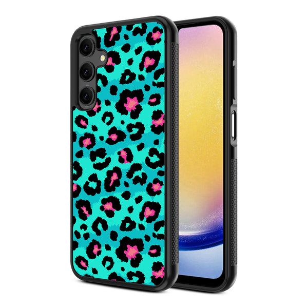 MyBat Design Lab Series Case for Samsung Galaxy A25 5G - Multicolor Leopard - MSA255GCSLESM004-2.jpg