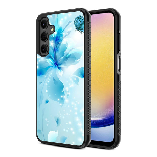 MyBat Design Lab Series Case for Samsung Galaxy A25 5G - Butterfly & Flowers - MSA255GCSLESM020-2.jpg