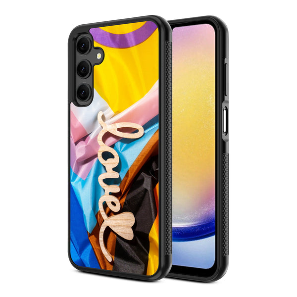 MyBat Design Lab Series Case for Samsung Galaxy A25 5G - Love is Love - MSA255GCSLESM037-2.jpg