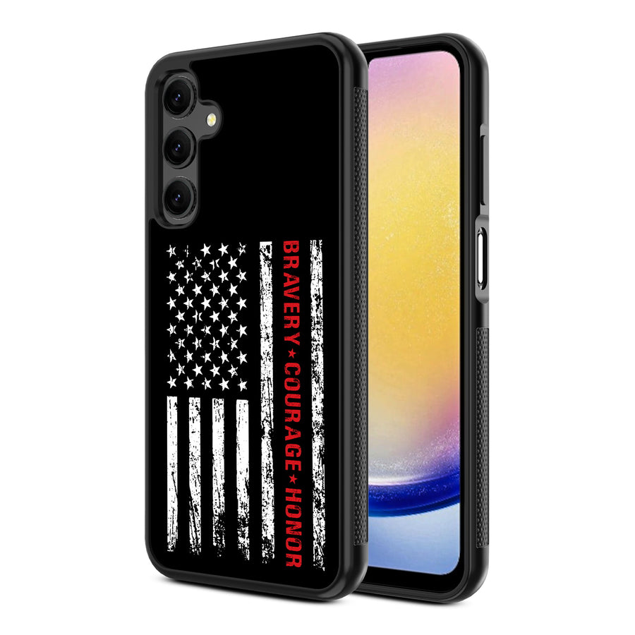 MyBat Design Lab Series Case for Samsung Galaxy A25 5G - Firefighter Flag - MSA255GCSLESM041-2.jpg