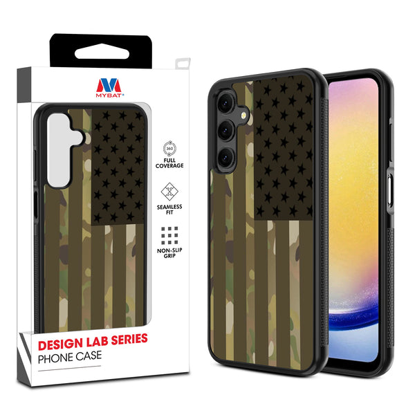 MyBat Design Lab Series Case for Samsung Galaxy A25 5G - Military Camouflage American Flag - MSA255GCSLESM054-1.jpg