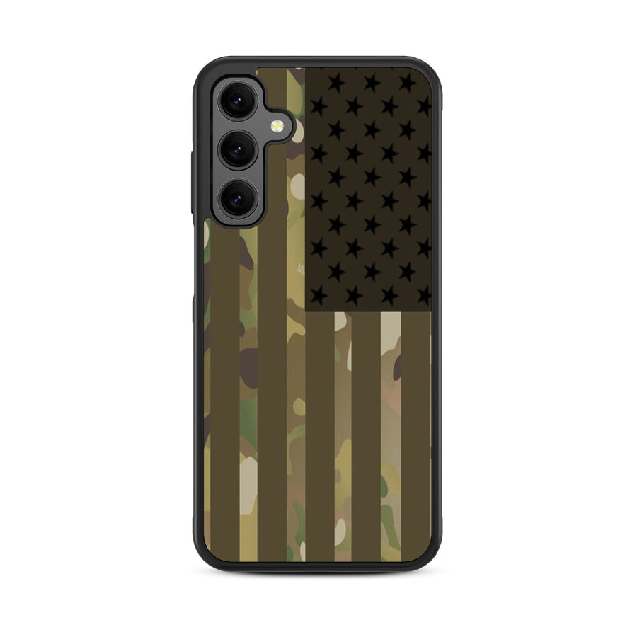 MyBat Design Lab Series Case for Samsung Galaxy A25 5G - Military Camouflage American Flag - MSA255GCSLESM054-3.jpg