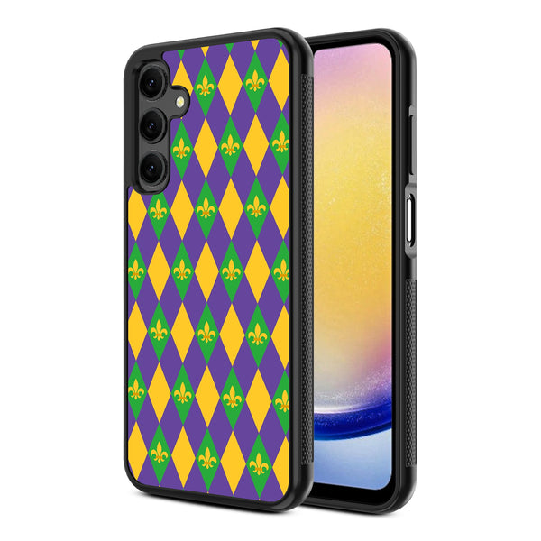 MyBat Design Lab Series Case for Samsung Galaxy A25 5G - Mardi Gras - MSA255GCSLESM057-2.jpg
