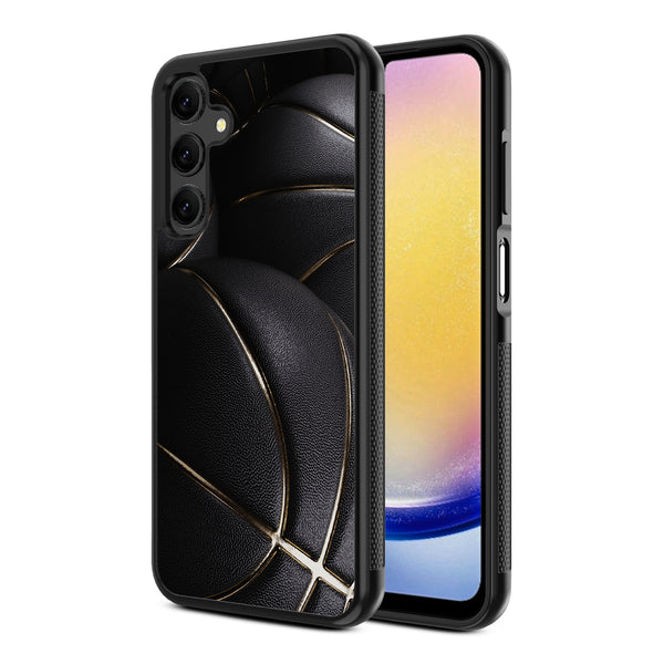 MyBat Design Lab Series Case for Samsung Galaxy A25 5G - Black Basketballs - MSA255GCSLESM090-2.jpg