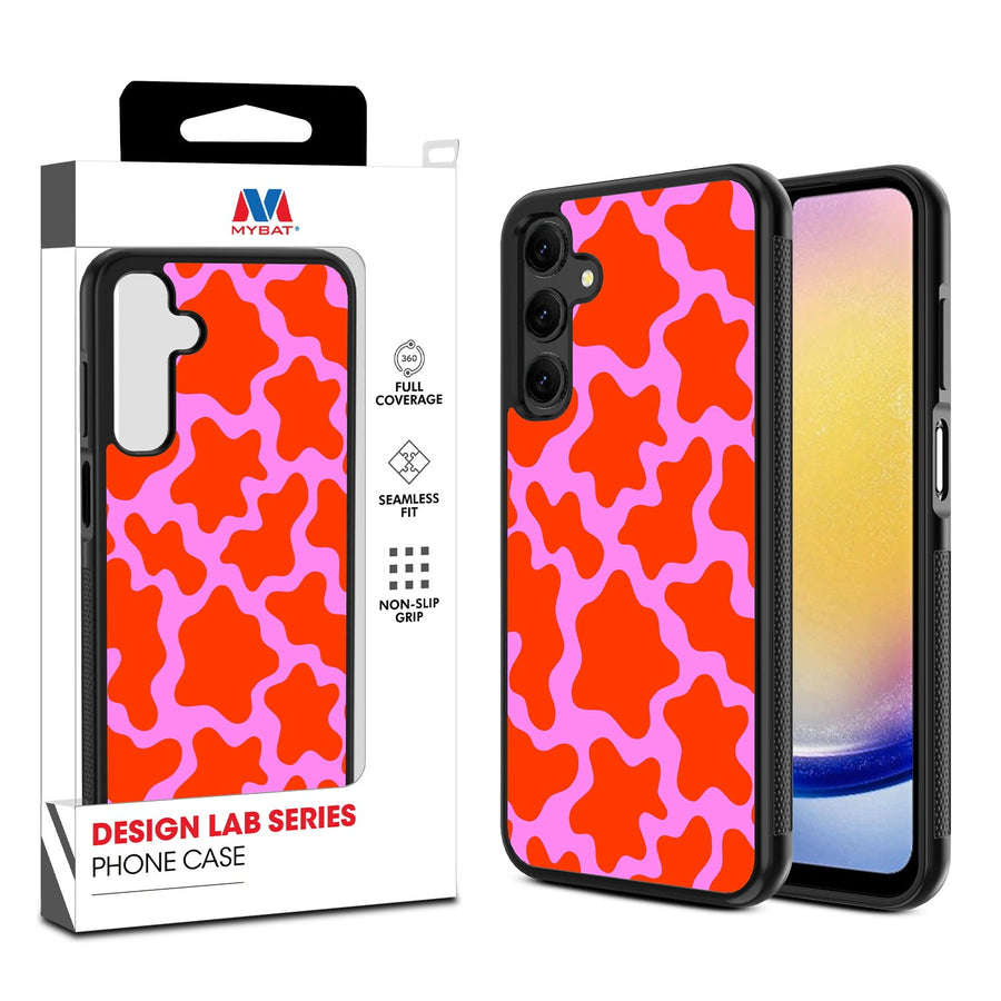 MyBat Design Lab Series Case for Samsung Galaxy A25 5G - Pink Retro Splashes