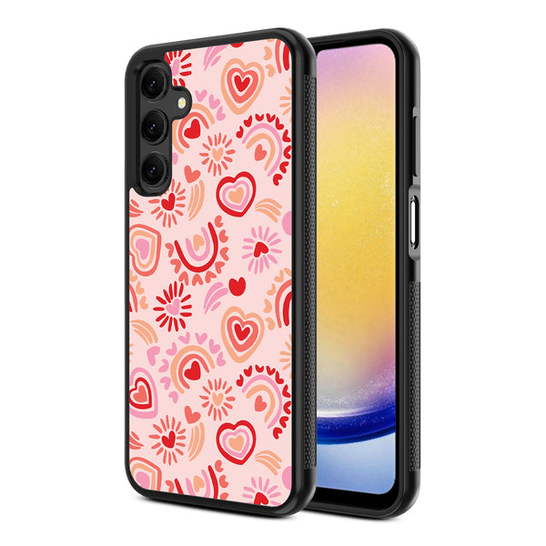 MyBat Design Lab Series Case for Samsung Galaxy A25 5G - Beaming Love - MSA255GCSLESM095-2.jpg