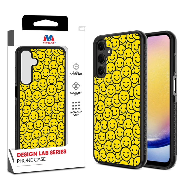 MyBat Design Lab Series Case for Samsung Galaxy A25 5G - Smiley Faces - MSA255GCSLESM097-1.jpg