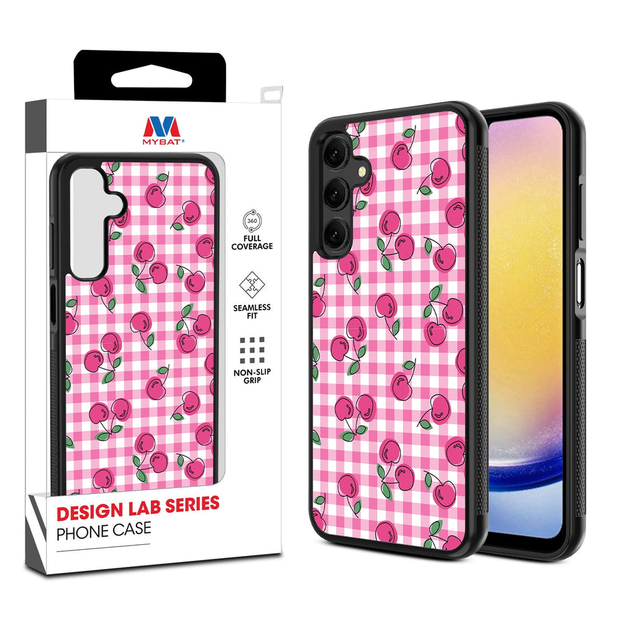 MyBat Design Lab Series Case for Samsung Galaxy A25 5G - Pink Cherries
