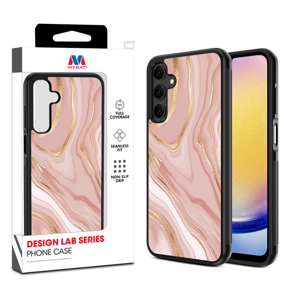 MyBat Design Lab Series Case for Samsung Galaxy A25 5G - Pink Marble - MSA255GCSLESM107-1.jpg