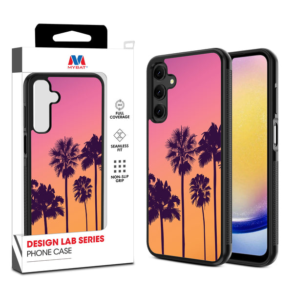 MyBat Design Lab Series Case for Samsung Galaxy A25 5G - Palm Tree Sunset - MSA255GCSLESM136-1.jpg