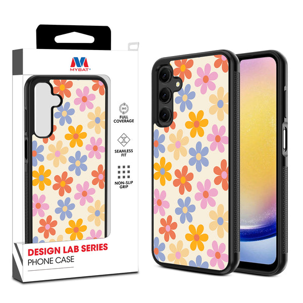 MyBat Design Lab Series Case for Samsung Galaxy A25 5G - Retro Daisies - MSA255GCSLESM137-1.jpg