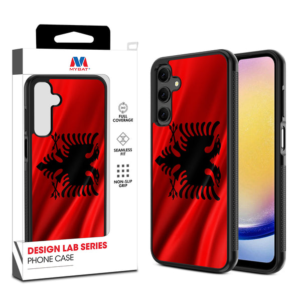 MyBat Design Lab Series Case for Samsung Galaxy A25 5G - Albania Flag - MSA255GCSLESM140-1.jpg
