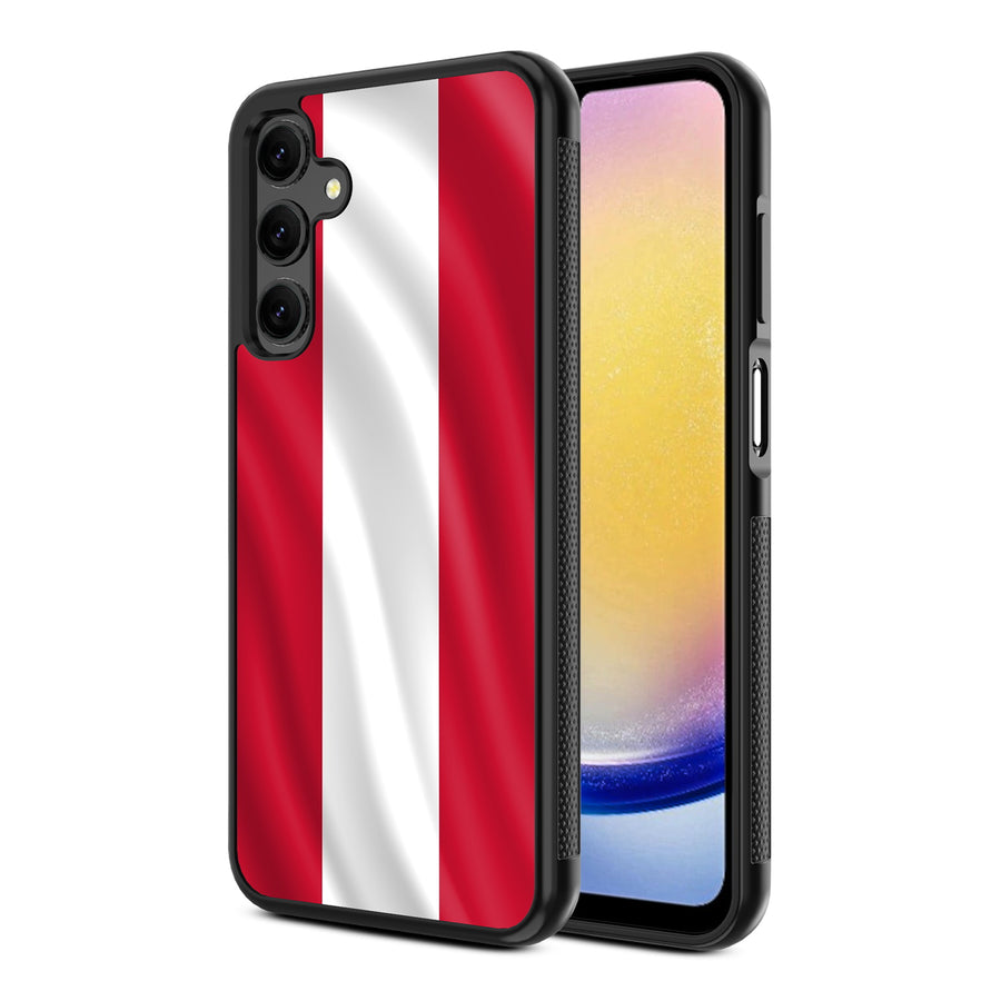 MyBat Design Lab Series Case for Samsung Galaxy A25 5G - Austria Flag - MSA255GCSLESM141-2.jpg