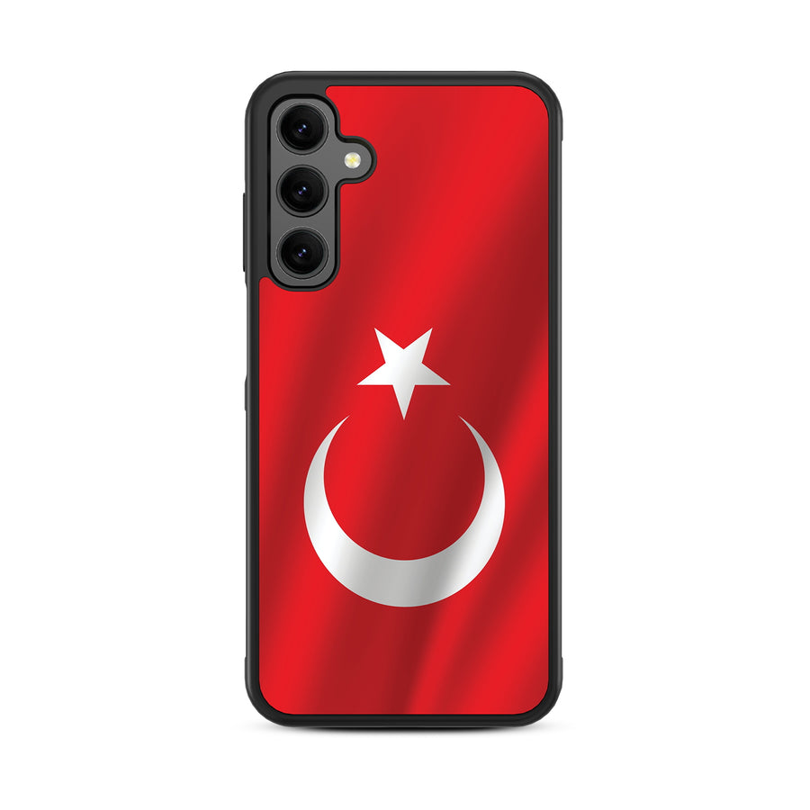 MyBat Design Lab Series Case for Samsung Galaxy A25 5G - Turkey Flag - MSA255GCSLESM161-3.jpg