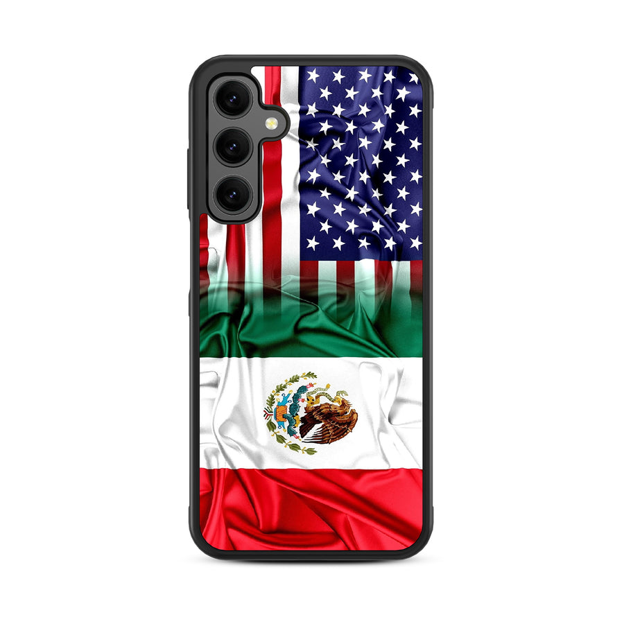 MyBat Design Lab Series Case for Samsung Galaxy A25 5G – Mexican-American Flag - MSA255GCSLESM168-3.jpg
