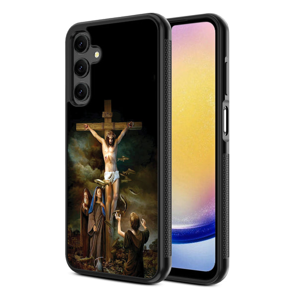 MyBat Design Lab Series Case for Samsung Galaxy A25 5G - Jesus on the Cross - MSA255GCSLESM197-2.jpg