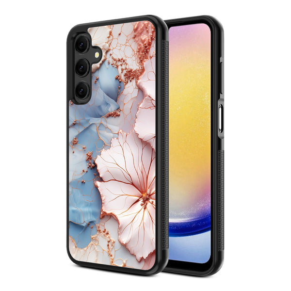 MyBat Design Lab Series Case for Samsung Galaxy A25 5G - Petal Veins - MSA255GCSLESM214-2.jpg