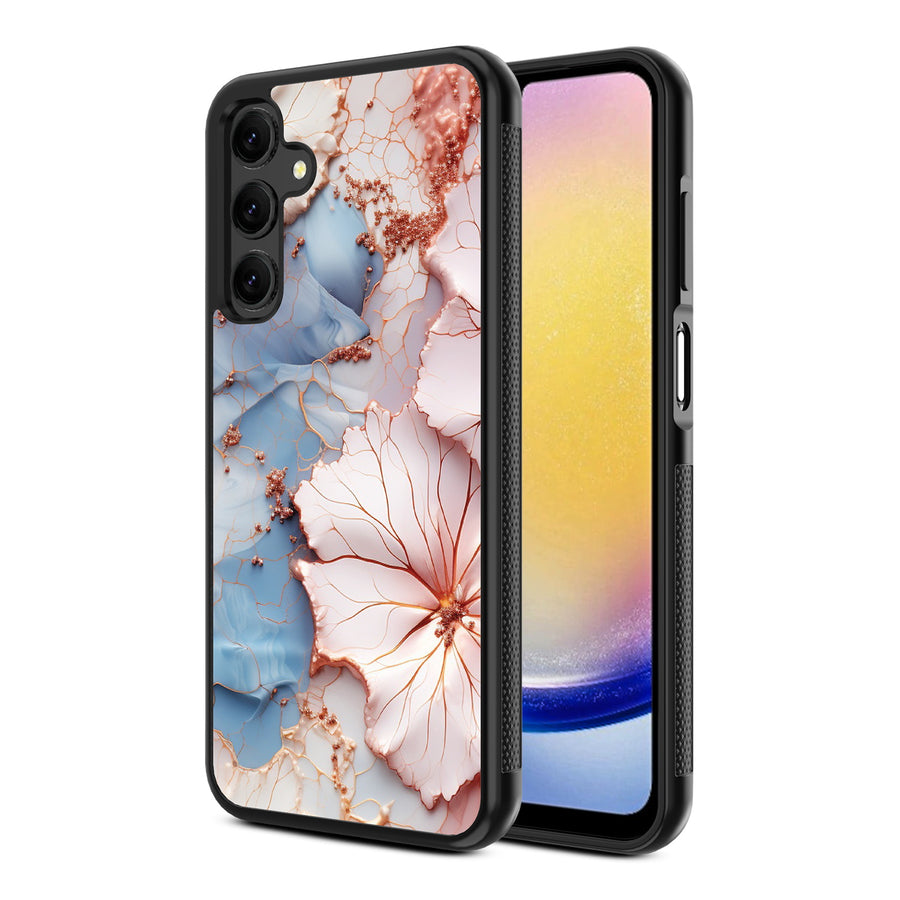 MyBat Design Lab Series Case for Samsung Galaxy A25 5G - Petal Veins - MSA255GCSLESM214-2.jpg