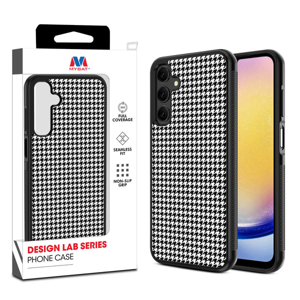 MyBat Design Lab Series Case for Samsung Galaxy A25 5G - Classic Houndstooth - MSA255GCSLESM215-1.jpg
