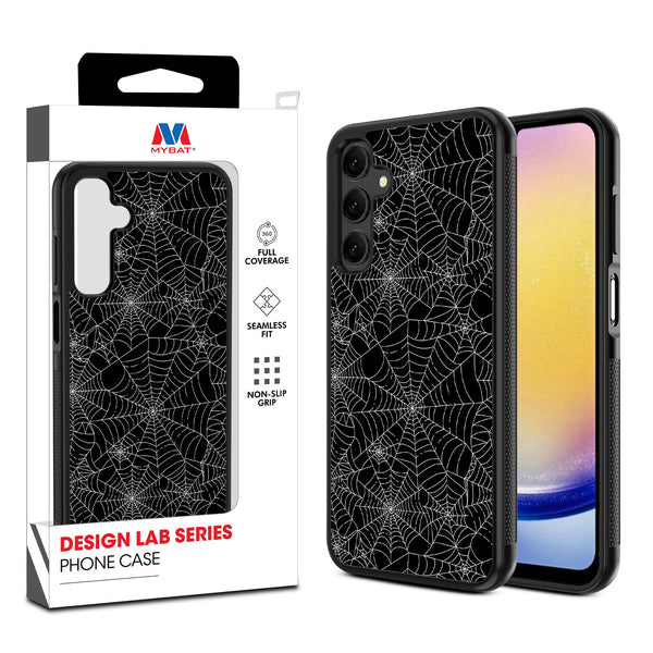 MyBat Design Lab Series Case for Samsung Galaxy A25 5G - Spider Web - MSA255GCSLESM217-1.jpg