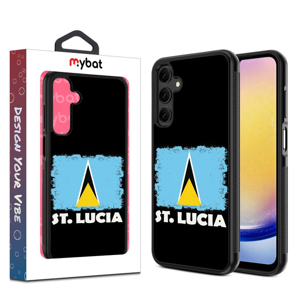 MyBat Design Lab Series Case for Samsung Galaxy A25 5G - St. Lucia Flag - MSA255GCSLESM262-1.jpg