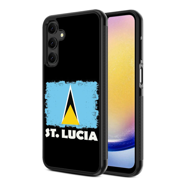 MyBat Design Lab Series Case for Samsung Galaxy A25 5G - St. Lucia Flag - MSA255GCSLESM262-2.jpg