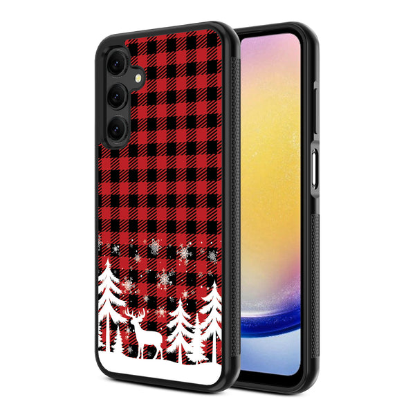 MyBat Design Lab Series Case for Samsung Galaxy A25 5G - Reindeer Flannel - MSA255GCSLESM276-2.jpg