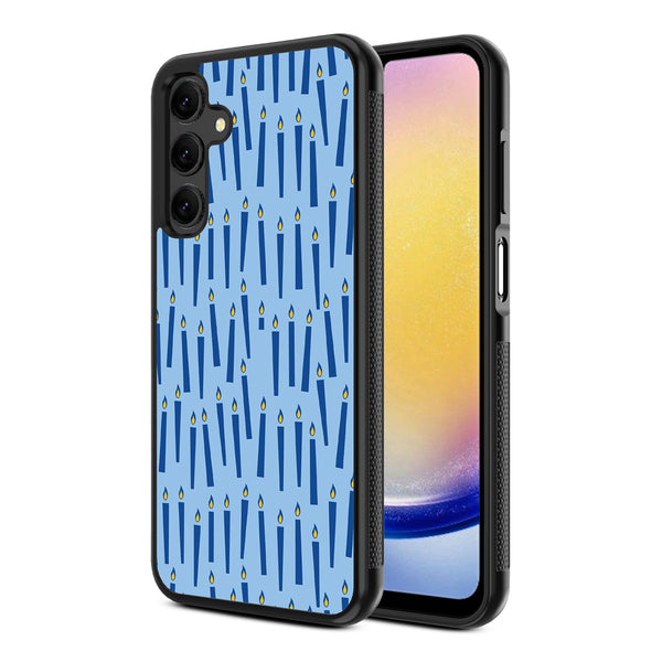 MyBat Design Lab Series Case for Samsung Galaxy A25 5G - Menorah Candle - MSA255GCSLESM281-2.jpg