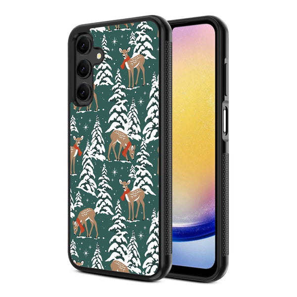 MyBat Design Lab Series Case for Samsung Galaxy A25 5G - Pine & Prancer - MSA255GCSLESM287-2.jpg