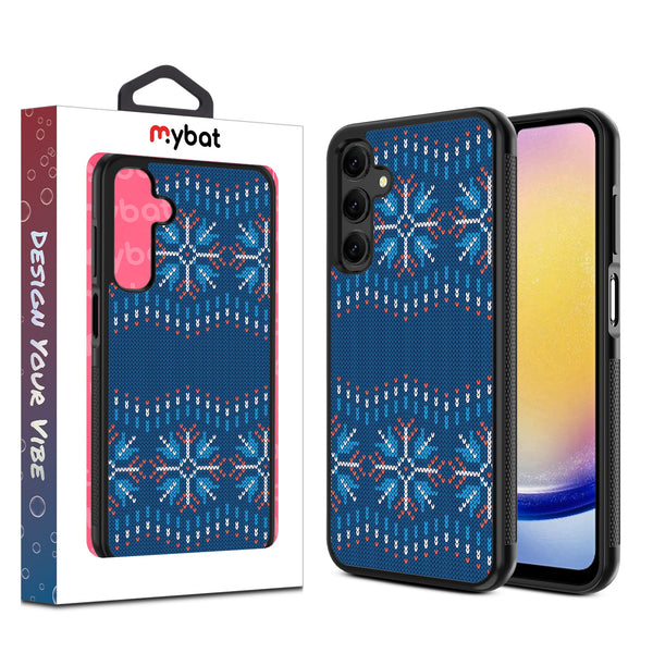 MyBat Design Lab Series Case for Samsung Galaxy A25 5G - Nordic Holiday Knit - MSA255GCSLESM302-1.jpg