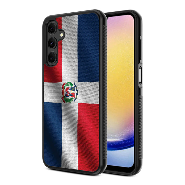 MyBat Design Lab Series Case for Samsung Galaxy A25 5G - Dominican Republic Flag - MSA255GCSLESM307-2.jpg