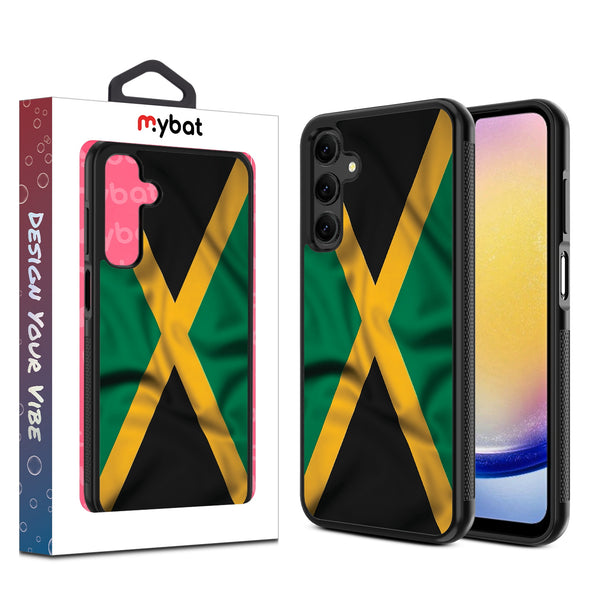 MyBat Design Lab Series Case for Samsung Galaxy A25 5G - Jamaica Flag - MSA255GCSLESM310-1.jpg