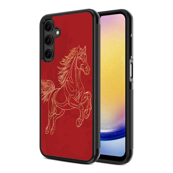 MyBat Design Lab Series Case for Samsung Galaxy A25 5G - Fire Horse - MSA255GCSLESM460-2.jpg