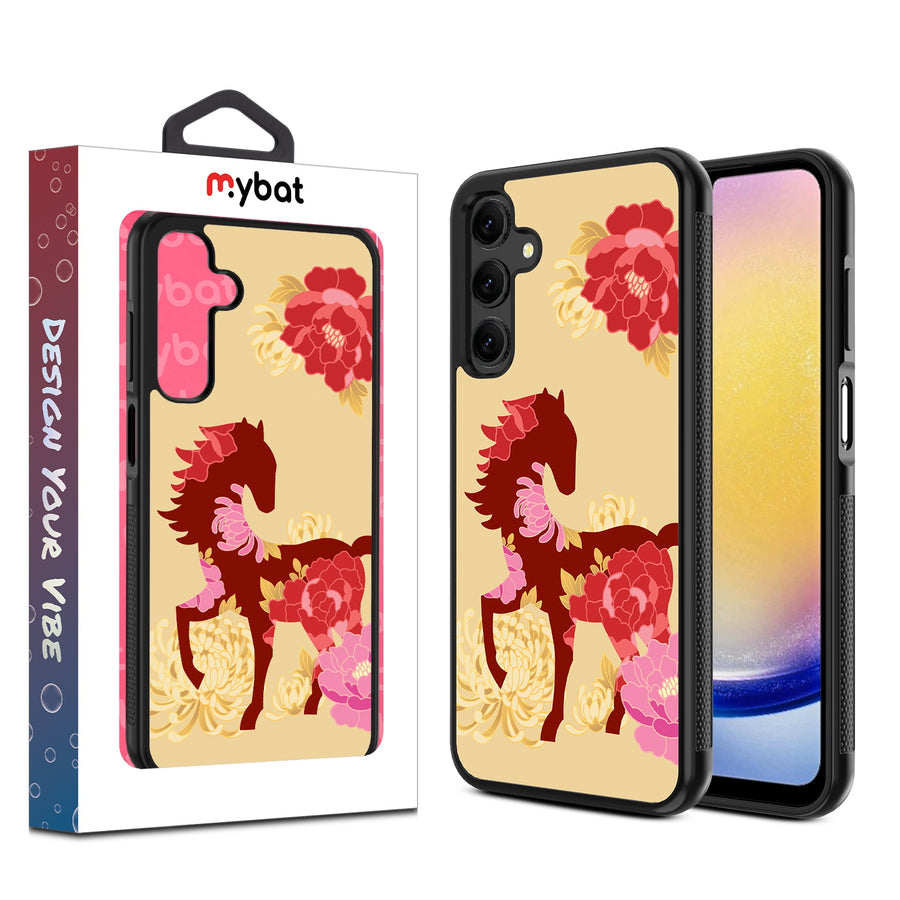 MyBat Design Lab Series Case for Samsung Galaxy A25 5G - Peony Pedigree - MSA255GCSLESM464-1.jpg
