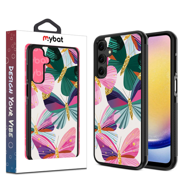 MyBat Design Lab Series Case for Samsung Galaxy A25 5G - Bright Flutter - MSA255GCSLESM489-1.jpg