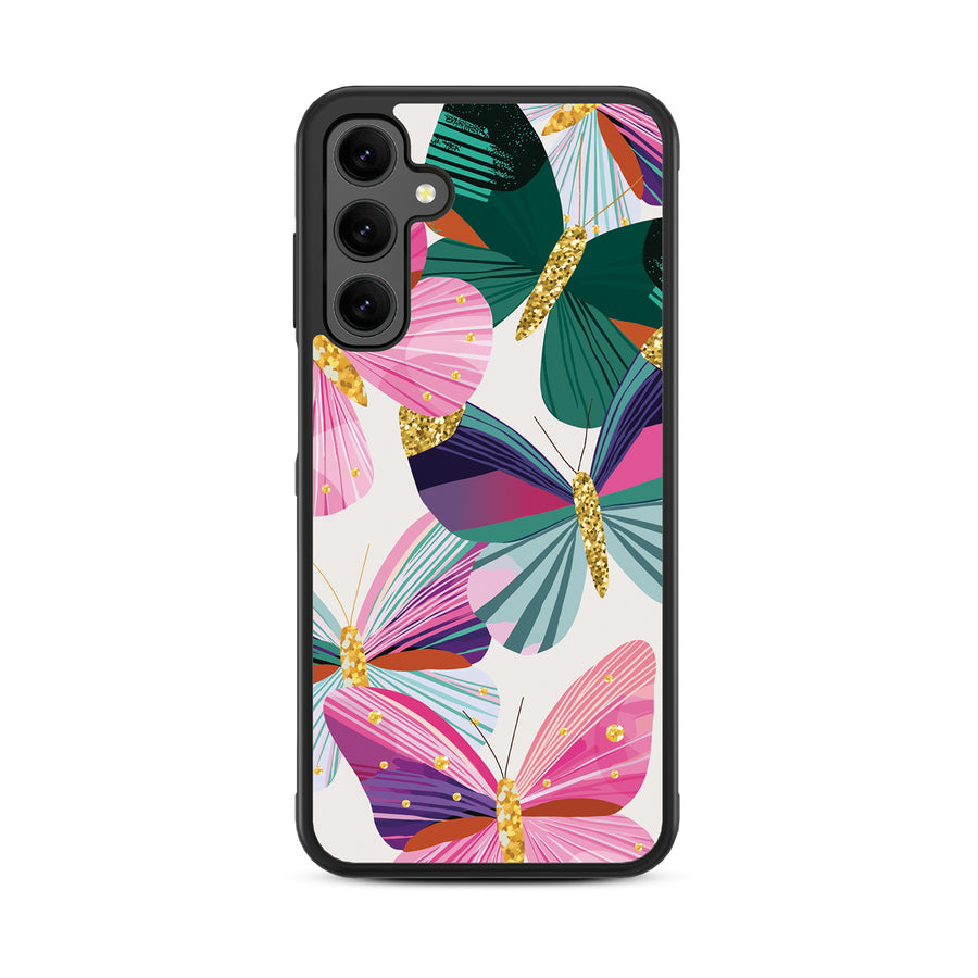 MyBat Design Lab Series Case for Samsung Galaxy A25 5G - Bright Flutter - MSA255GCSLESM489-3.jpg