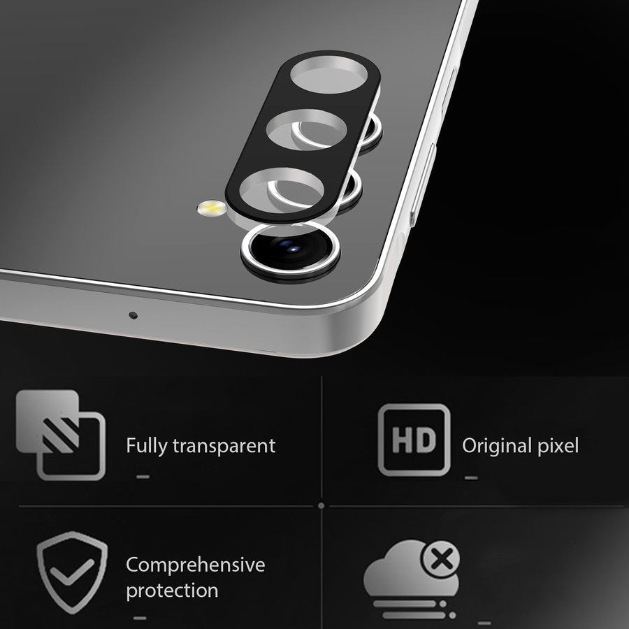 MyBat Tempered Glass Lens Protector for Samsung Galaxy A25 5G - Black - MSA255GSCLE80-4.jpg