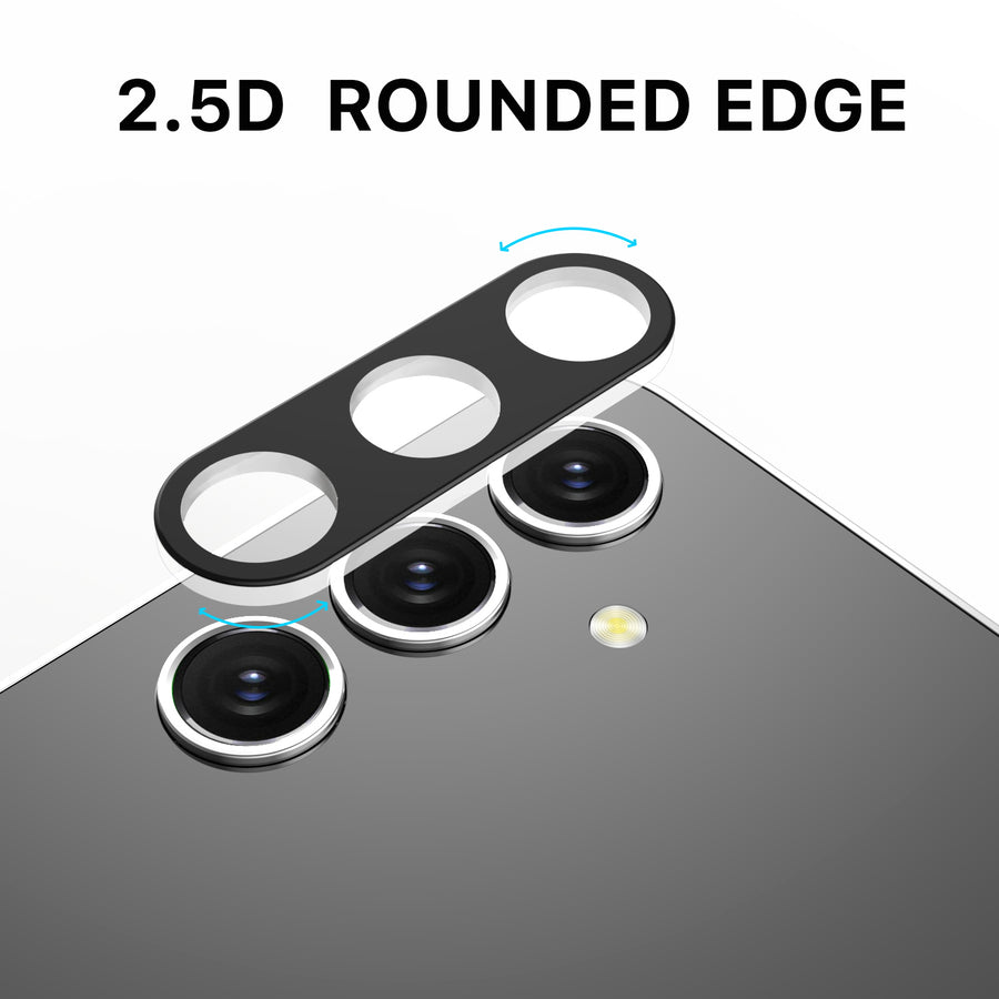 MyBat Tempered Glass Lens Protector for Samsung Galaxy A25 5G - Black - MSA255GSCLE80-5.jpg