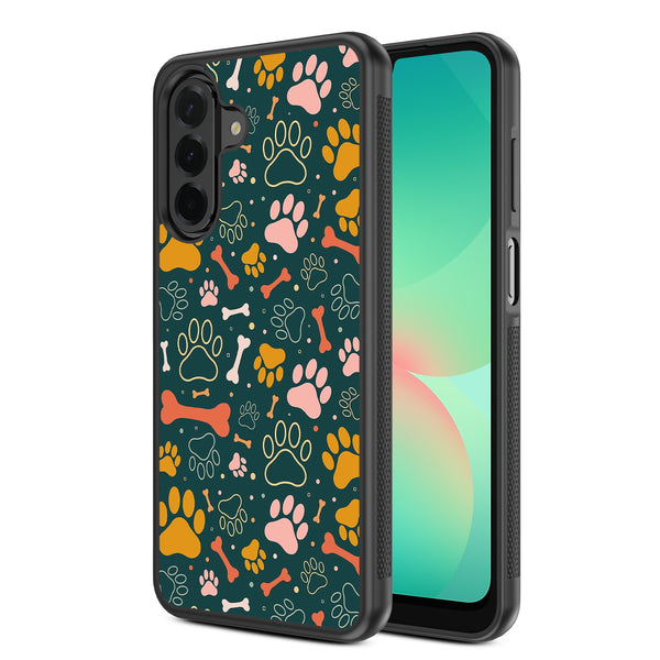 MyBat Design Lab Series Case for Samsung Galaxy A26 5G - Paw Prints & Bones - MSA265GCSLESM003-2.jpg