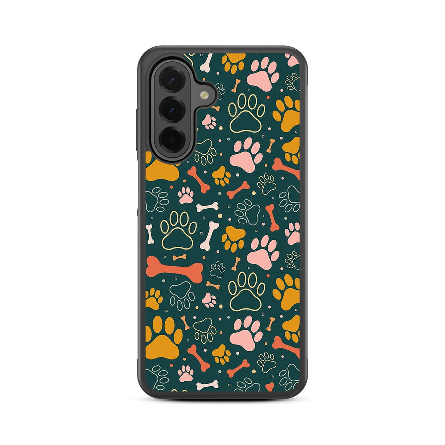 MyBat Design Lab Series Case for Samsung Galaxy A26 5G - Paw Prints & Bones
