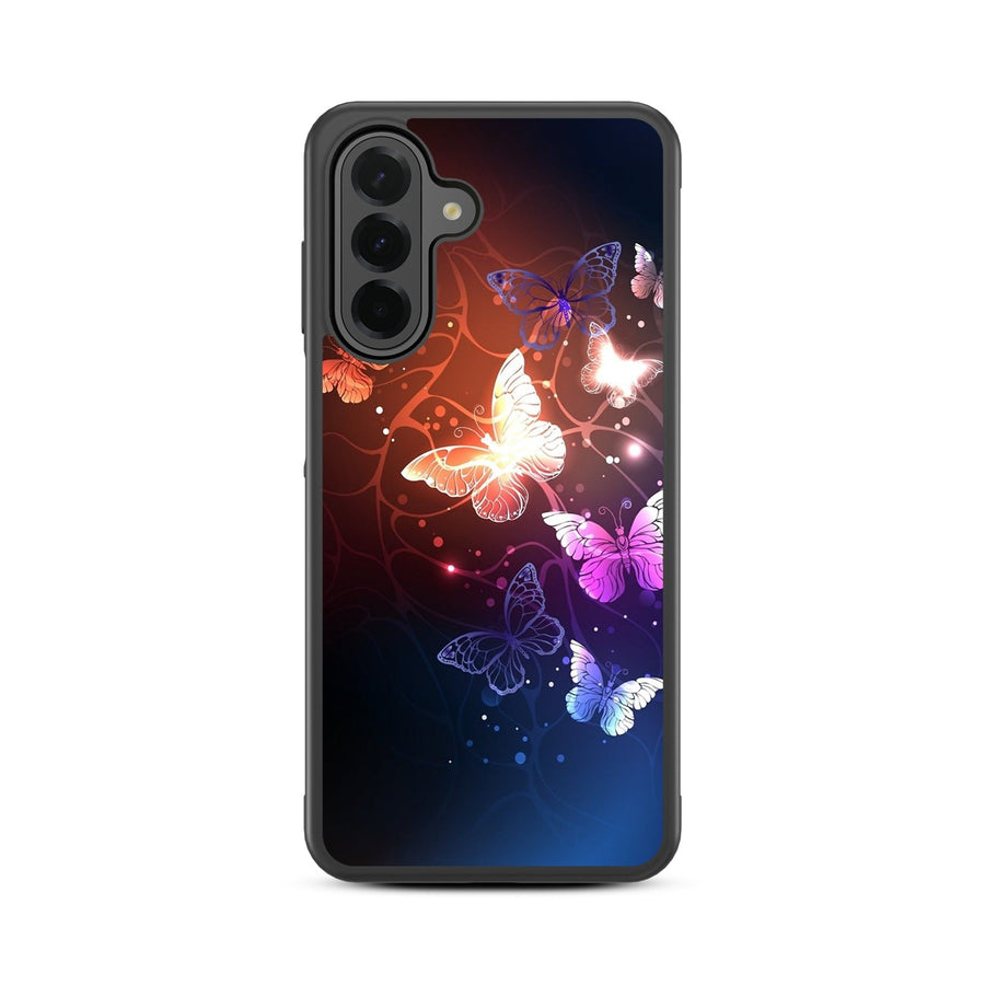 MyBat Design Lab Series Case for Samsung Galaxy A26 5G - Neon Butterflies