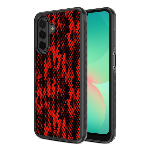 MyBat Design Lab Series Case for Samsung Galaxy A26 5G - Red Digital Camouflage - MSA265GCSLESM086-2.jpg