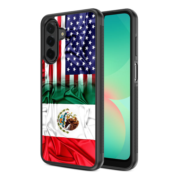 MyBat Design Lab Series Case for Samsung Galaxy A26 5G - Mexican-American Flag - MSA265GCSLESM168-2.jpg