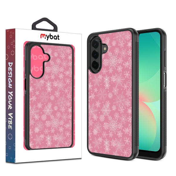 MyBat Design Lab Series Case for Samsung Galaxy A26 5G - Pink Snowflakes - MSA265GCSLESM282-1.jpg