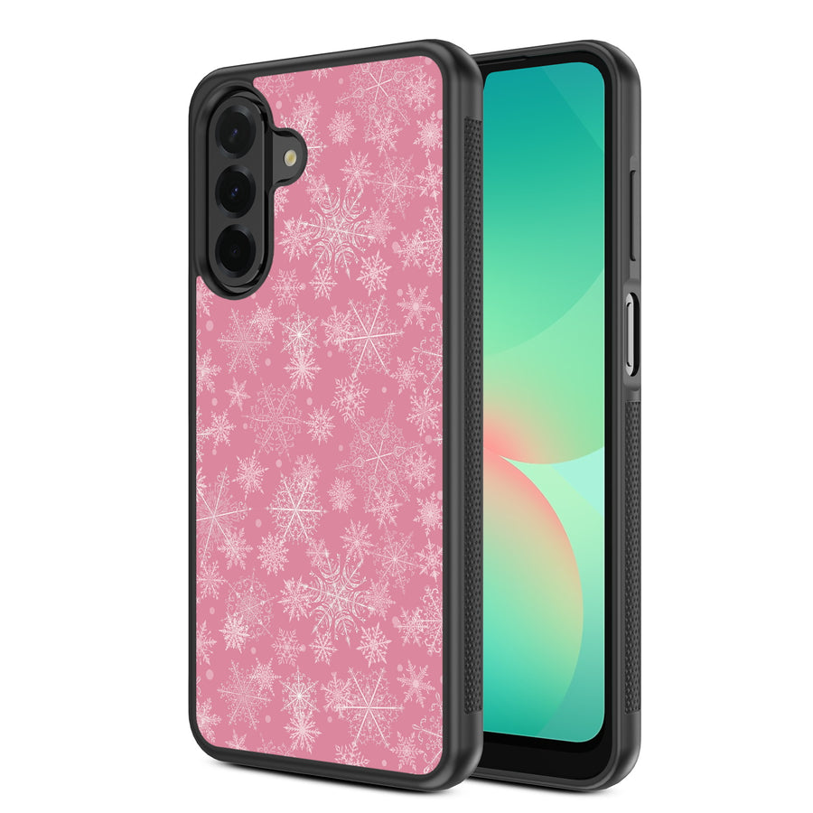MyBat Design Lab Series Case for Samsung Galaxy A26 5G - Pink Snowflakes - MSA265GCSLESM282-2.jpg