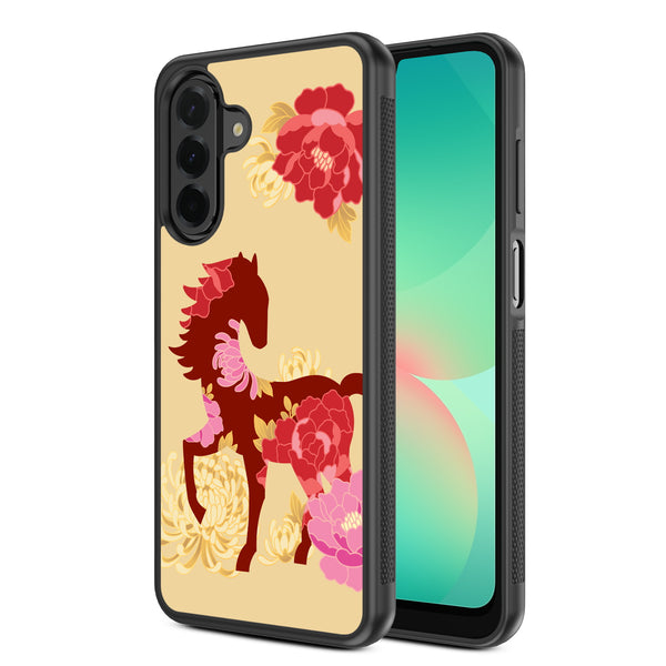 MyBat Design Lab Series Case for Samsung Galaxy A26 5G - Peony Pedigree - MSA265GCSLESM464-2.jpg