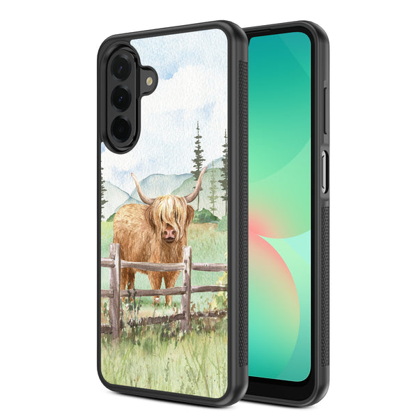 MyBat Design Lab Series Case for Samsung Galaxy A26 5G - Highland Cow - MSA265GCSLESM470-2.jpg