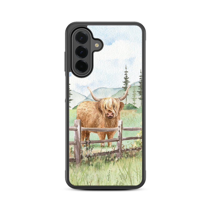 MyBat Design Lab Series Case for Samsung Galaxy A26 5G - Highland Cow - MSA265GCSLESM470-3.jpg